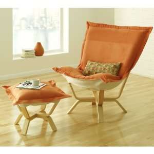    Microsuede Milan Puff Chair, 40W x 40D x 40H