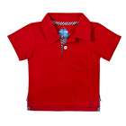 Andy & Evan Andy and Evan Baby Boys Red Pique Polo Shirt 18 24M