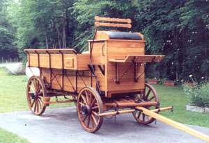 Circa 1850 Custom Horse Drawn Hitch Wagon  
