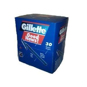 Gillette Good News Disposable Razor Lubrastrip Free   2 Box of 30