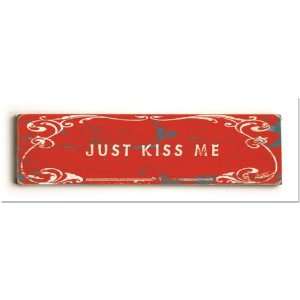    ArteHouse 0003 4131 24 Just Kiss Me Vintage Sign Toys & Games