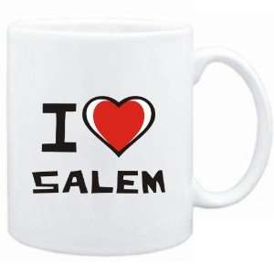  Mug White I love Salem  Usa Cities