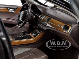 2010 AUDI A8 W12 (D4) OOLONG GREY 1/18 DIECAST MODEL CAR BY KYOSHO 