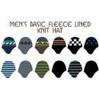 DDI Mens Knit Hat W/ Ear Flaps(Pack of 120)