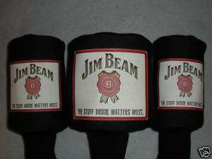 Jim Beam Whiskey GOLF CLUB Driver HEADCOVERS (set of 3)  