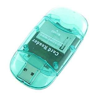   Flash SDHC MMC USB Memory Card Reader Writer
