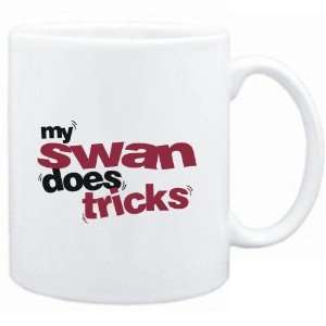    Mug White  My Swan does tricks  Animals