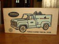 VINTAGE TONKA HORSE VAN NO. 2430 ORIGINAL CARDBOARD BOX 1968 70S GOOD 