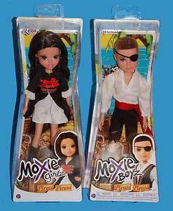 New 2 MOXIE GIRLZ Girl and Boy Pirate dolls Jaxson Lexa Boyz  