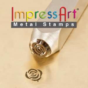  ImpressArt  6mm, Rose Design Stamp