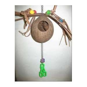    Parrotopia TOY 35 8 in. x 8 in. x 19 in. Leather Head