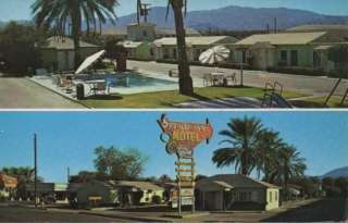 1963 Pengo Inn Motel Indio California CA Hwy 99 PC  