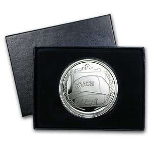  1 oz Coach Silver Round (w/Gift Box & Capsule) Everything 