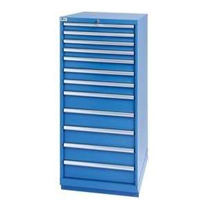  Lista® 12 Drawer Standard Width Cabinet   Blue 