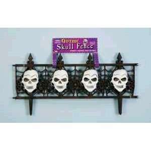 Gothic Skull Fence (2/Pk) Prop