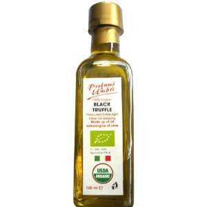 Profumi Umbri 100% Organic Black Truffle Olive Oil Dressing (100ml), 3 