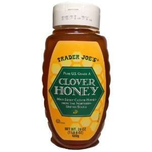 Trader Joes Pure U.S. Grade A Clover Honey  Grocery 