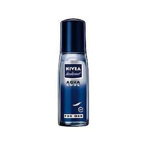  Nivea Aqua Cool For Men Pump Atomizer Deodorant 75 ml 