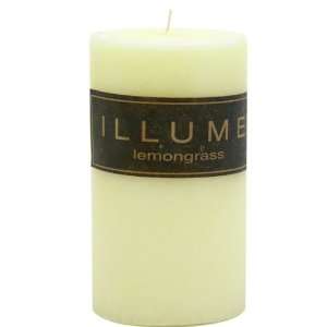  ILLUME Lemongrass 2x3 pillar candle