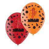 Pack of 6 x A ll Over Print Latex Balloons