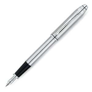 Cross Townsend Lustrous Chrome w/ stainless steel nib Broad Point 