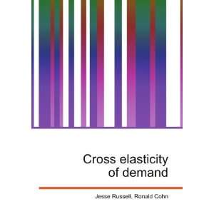 Cross elasticity of demand Ronald Cohn Jesse Russell 