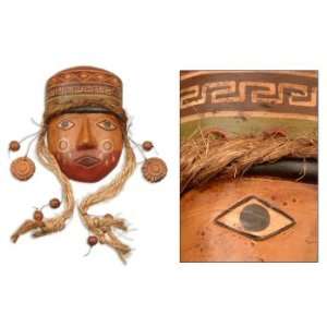 Ceramic mask, Andean Woman