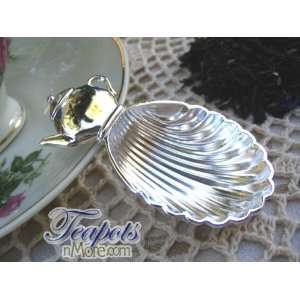 Silver Plated Shell Tea Scoop, 
