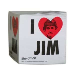  The Office I Heart Jim Memo Cube 