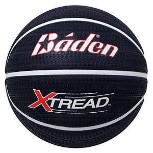  Baden X Tread Tire Tread Black Rubber Basketballs BLACK 