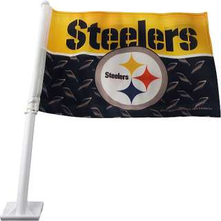 Pittsburgh Steelers Car Accessories Rico Pittsburgh Steelers Car Flag