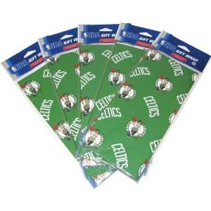  Pro Specialties Boston Celtics Team Logo Gift Wrap   5 