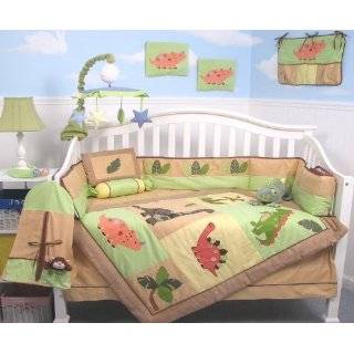 SoHo Dinosaur Story Baby Crib Nursery Bedding Set 13 pcs included 