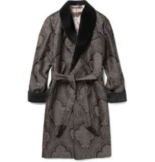  Clothing  Nightwear  Dressing gowns  Woven Paisley 