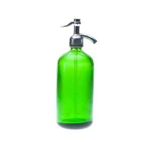  Vintage Green Seltzer Bottle