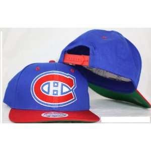  Montreal Canadiens Big Logo Blue / Red Two Tone Plastic 