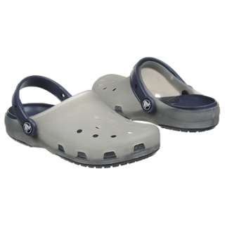 Kids Crocs  Chameleon Clog Tod/Pre Lt Grey/Navy Shoes 