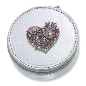    Love is in the Air Crystal & Enameled 7 Day Pill Box Jewelry