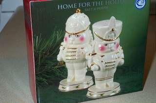Home For The Holidays Soldier Salt & Pepper Shakers  