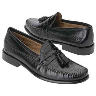 Mens Florsheim Pisa Black Croco Print Shoes 