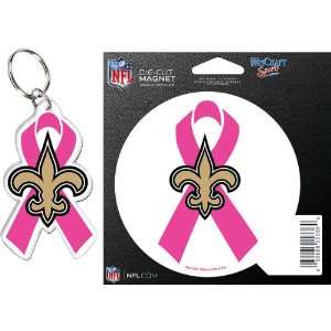  Wincraft New Orleans Saints Breast Cancer Awareness Auto 