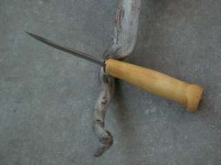 iisakki tundra knife hunter curly birch 8 1 4 overall 3 7 8 stainless 