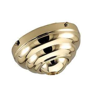   1630 02 Slope Ceiling Fan Adapter, Polished Brass
