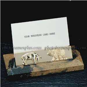 Wall Street Business Card Holder