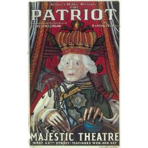  Patriot, The Poster Broadway Theater Play 14x22
