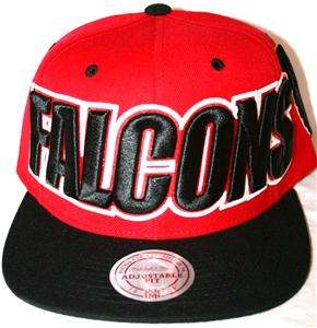 Mitchell & Ness Atlanta Falcons BIG WORD Snapback Cap  