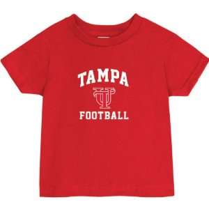  Tampa Spartans Red Baby Football Arch T Shirt Sports 