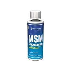  MSM with Glucosamine Cream 4 oz. Cream 