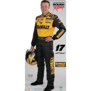  Matt Kenseth Dewalt Nascar Racing Cardboard Cutout Standee 