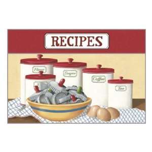   Recipe Box with 50 Recipe Cards, Time to Bake (HRB9400) Office